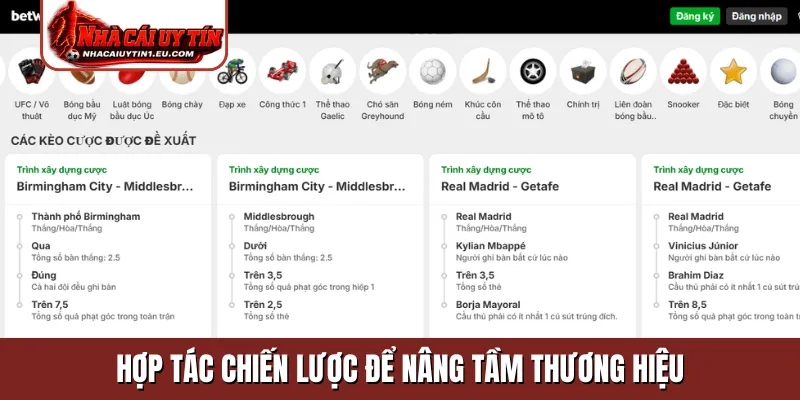 Hợp tác chiến lược để nâng tầm thương hiệu